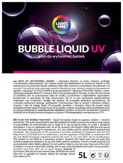 Light4Me bubbelvätska UV-effekt 5L