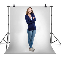 Bakgrundsstativ – 200x200cm med cover och 4 klämmor