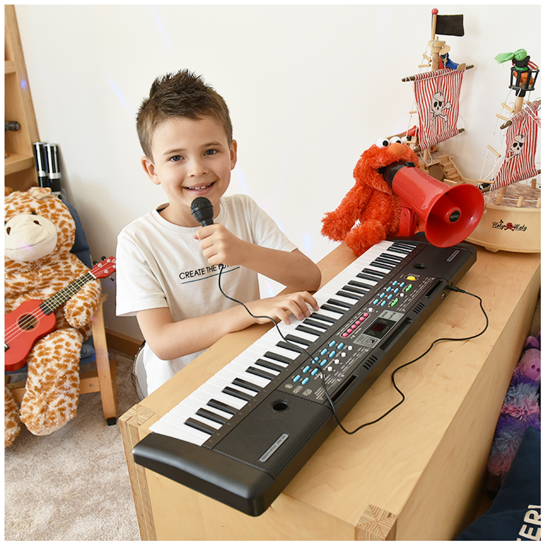Sprimo 605 UFB keyboard med mikrofoner