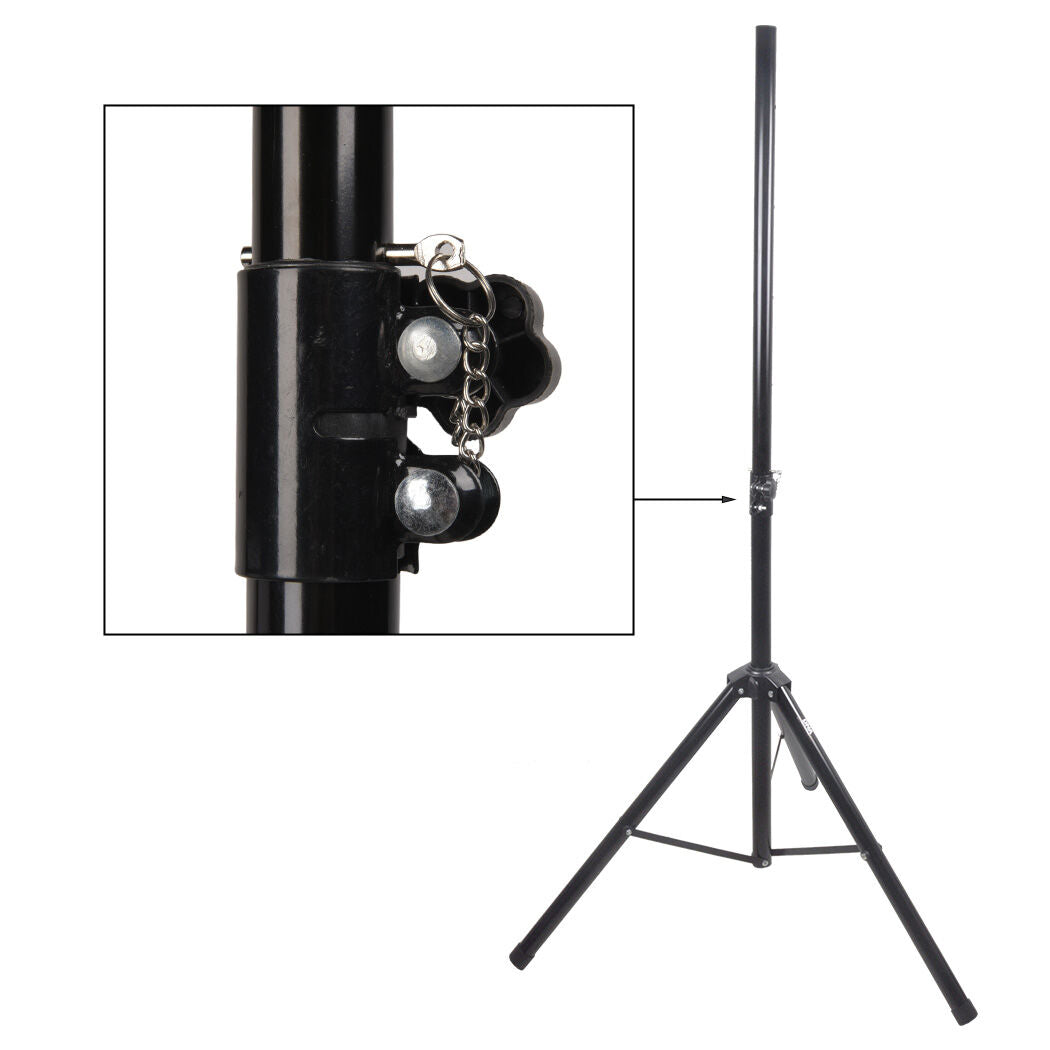 Högtalarstativ (120-160cm, 50 kg)