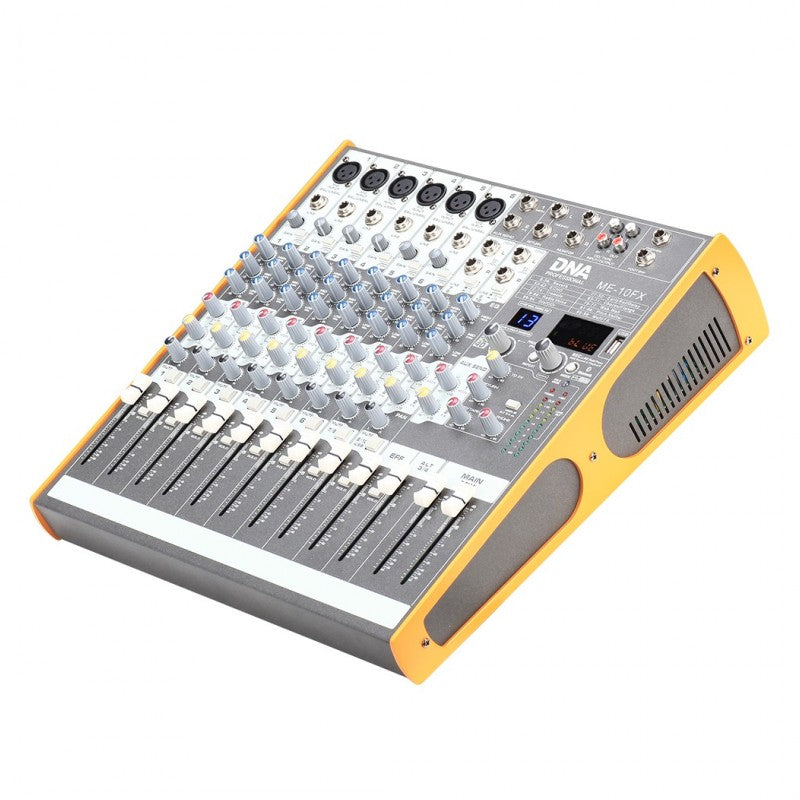 DNA ME-10FX ljudmixer – 10 kanaler USB Bluetooth