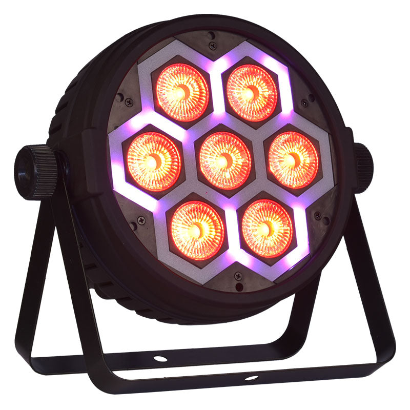LIGHT4ME FRAME PAR 7x12 LED RGBW spotlight ljuseffekt