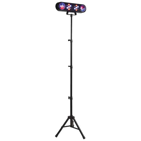 LIGHT4ME MAGIC BAR diskokulleeffekt LED PAR + stativ + fjärrkontroll