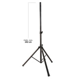 Højttalerstativ 114-192 cm (30 kg)