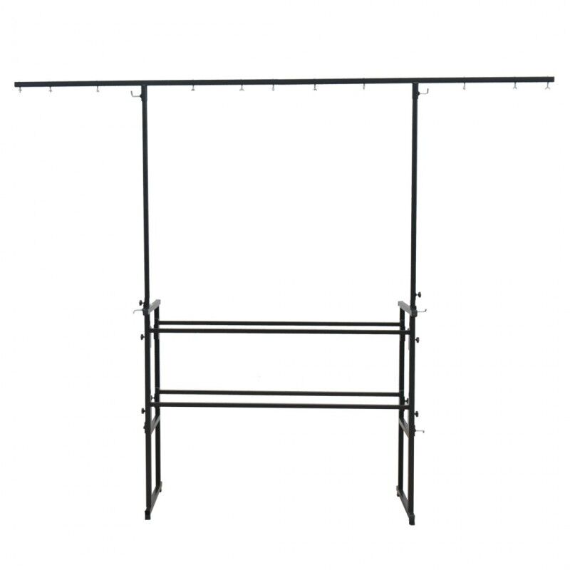 Professionell DJ Stand m. Lysbar