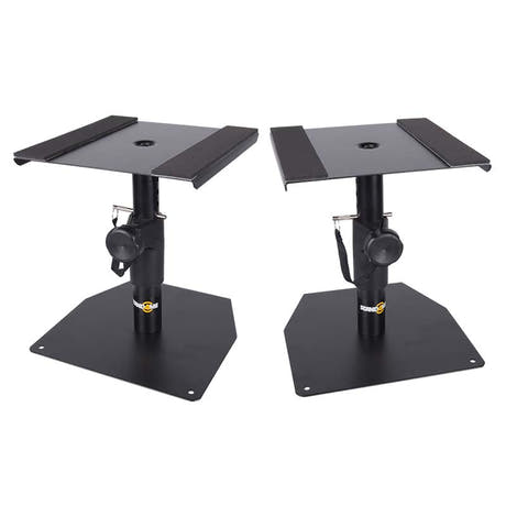 Monitor Stands (2 stk.) Justerbara stativ för studiomonitors