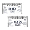 Tesla Silver+ AAA Alkaliska Batterier (48 st)