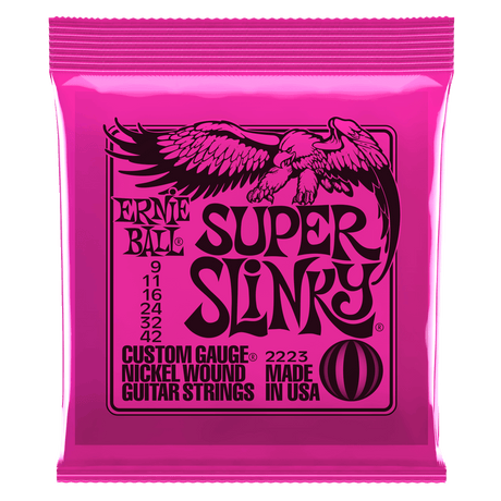 Ernie Ball Slinky Nickel Wound Guitar Strings (elgitarr)