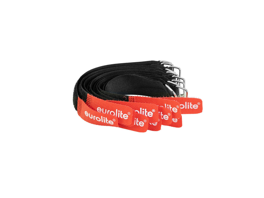 EUROLITE fästremmar AW-20 20x180 mm 10 stycken