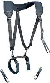 Neotech Tuba Harness XL, svart bärsele, 66 till 83,8 cm