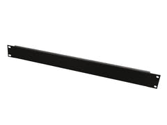 OMNITRONIC Front Panel Z-19U-shaped, stål, black 1U