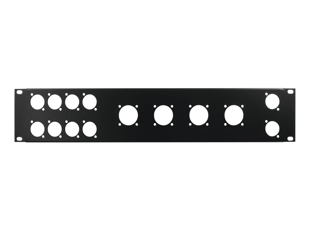 OMNITRONIC Frontpanel Z-19 8x D-Type/4xNL8/T 2U