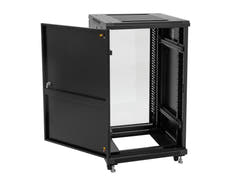 ROADINGER SSC-16 Steel Cabinet med Glasdörr 16U