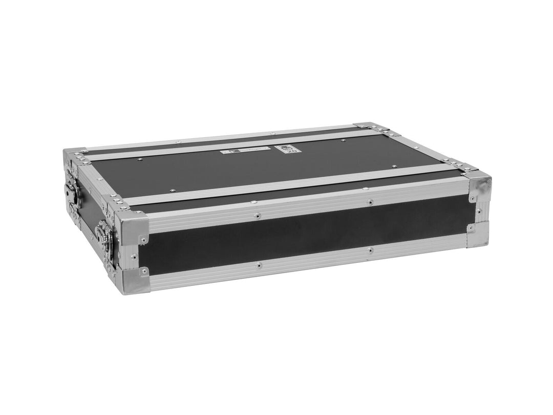 ROADINGER Effect Rack CO DD, 1U, 24cm deep, svart