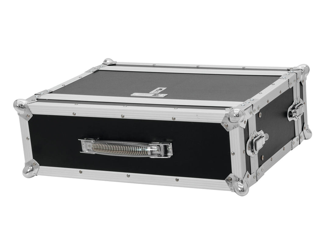 ROADINGER Effect Rack CO DD, 3U, 24cm djup, svart