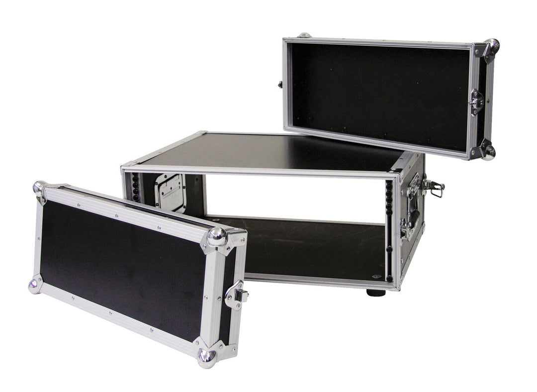 ROADINGER Effect Rack CO DD, 4U, 38cm djup, svart