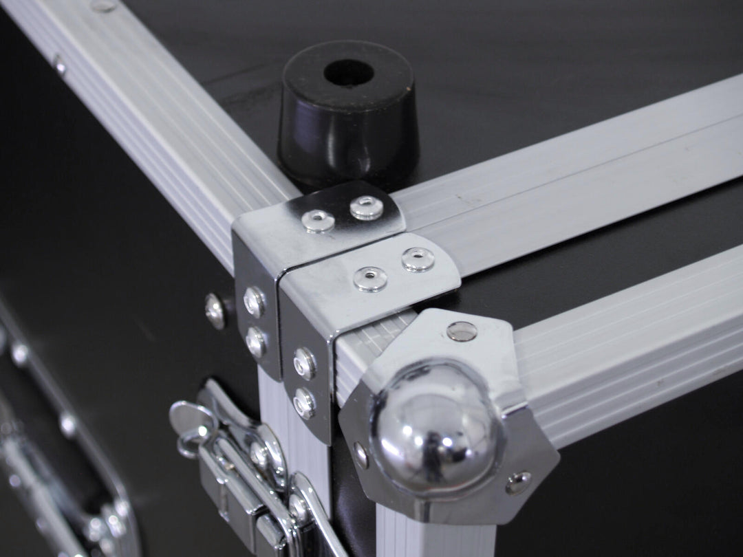 ROADINGER Effect Rack CO DD, 10U, 38 cm djup, svart