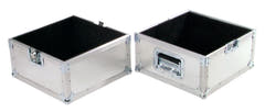 ROADINGER Record Case PRO ALU 50/50, enkel, 100 LP-skivor
