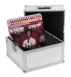 ROADINGER Record Case PRO ALU 50/50, enkel, 100 LP-skivor
