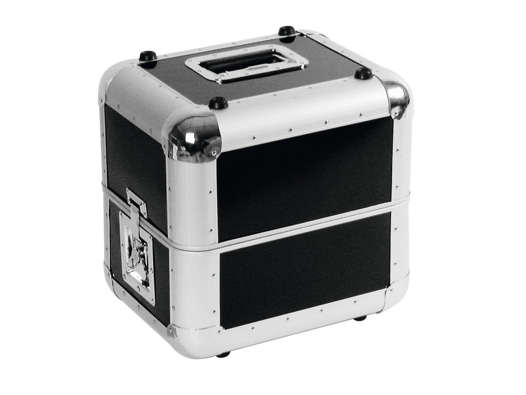 ROADINGER Record Case ALU 50/50, rundad, bk