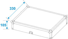 ROADINGER Mixerfodral Road MCR-10 lutande, bk