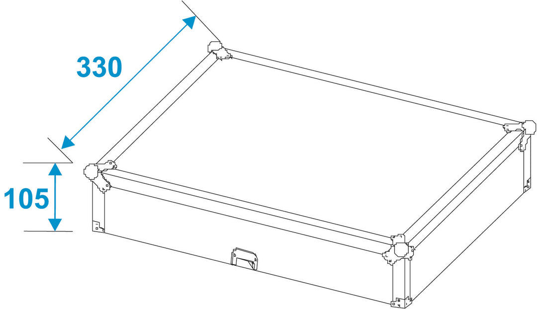ROADINGER Mixerfodral Road MCR-10 lutande, bk