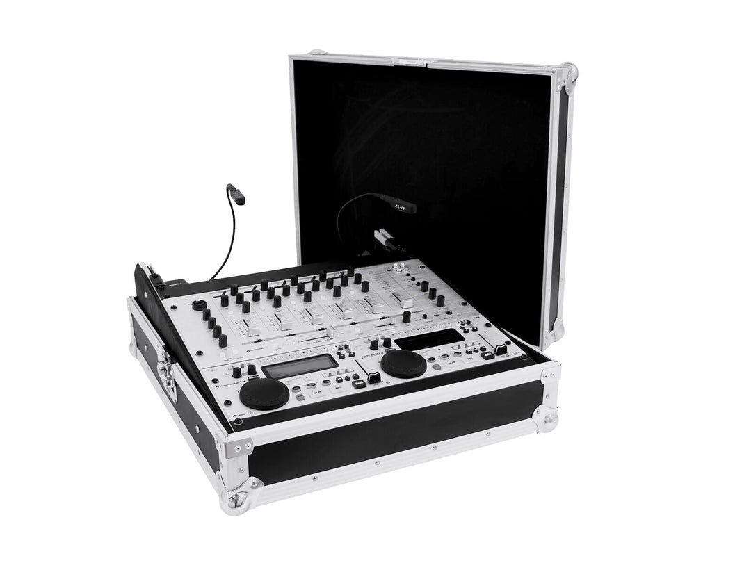 ROADINGER Mixer Case Pro MCB-19 lutande, bk, 12U