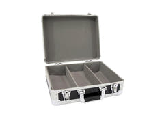 ROADINGER CD-fodral ALU digital booking rundat svart