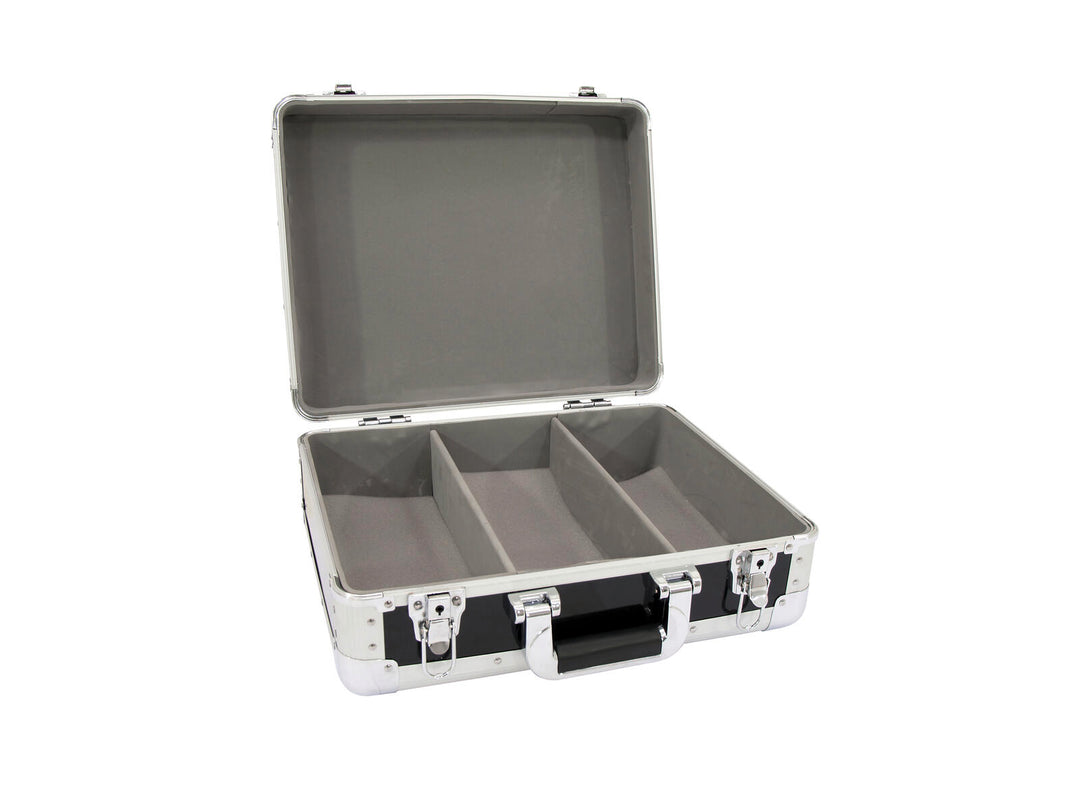 ROADINGER CD-fodral ALU digital booking rundat svart