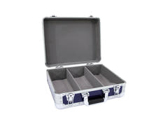 ROADINGER CD Case ALU digital booking rounded blue
