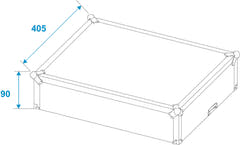 ROADINGER CD-fodral Pro svart