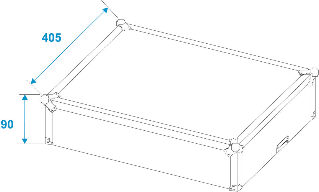 ROADINGER CD-fodral Pro svart