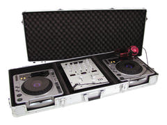 ROADINGER universell konsol DIGI-2 2xCD/1xM-12 bk
