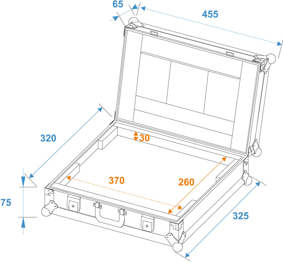 ROADINGER Laptop Case LC-15 max. 370x255x30mm