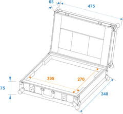 ROADINGER Laptopväska LC-17