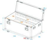 Tour Case med hjul (125 x 60 x 78 cm)
