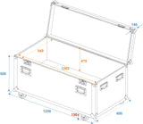 ROADINGER ODV-1 Universal Tour Case 120cm with wheels