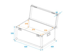ROADINGER Universellt transportfodral 60x40x30cm