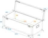 ROADINGER Universal Transport Case 120x40cm with wheels