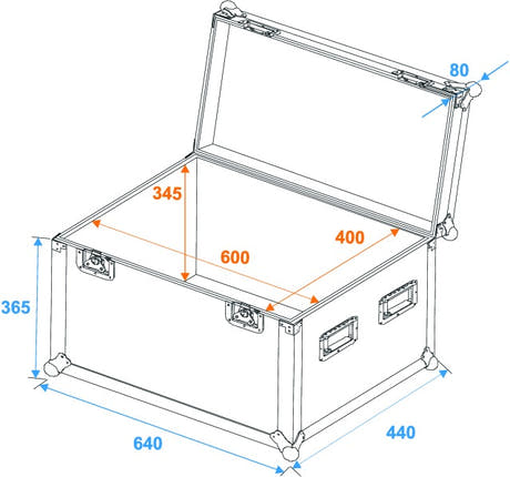 Eurolite Flightcase Pro (60 x 40 x 40 cm)