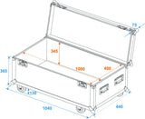 Eurolite Flightcase Pro med hjul (100 x 40 x 40 cm)