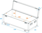 Eurolite Flightcase Pro med hjul (120 x 40 x 40 cm)