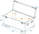 Eurolite Flightcase Pro med hjul (100 x 50 x 50 cm)
