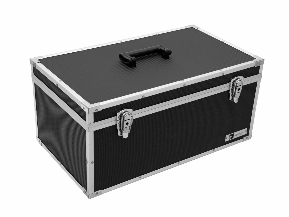 Roadinger Flightcase med skumvägg (53,8 x 29 x 28 cm)