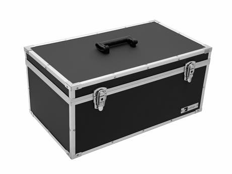 Roadinger Flightcase med skumvägg (53,8 x 29 x 28 cm)