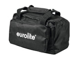 EUROLITE Set 4x AKKU Flat Light 3 bk + Charger + Soft Bag