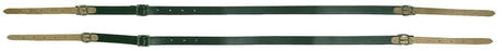 GEWA dragspelsremmar 20 mm i svart läder för 40- och 48-bas, set