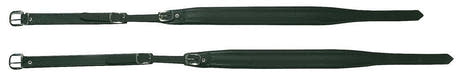 GEWA dragspelsremmar 40 mm, svarta med svart foder, 72 till 120 bas