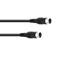 OMNITRONIC DIN Cable 5-pin MIDI 1.2m