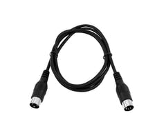 OMNITRONIC DIN-kabel 5-polig MIDI 1.2m